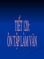 Tiet 120 : On tap lam van 11 ( Du gio )