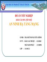 slide đồ án tốt nghiệp AN NINH HẠ TẦNG MẠNG