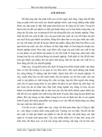 Một số ý kiến đề xuất nhằm hoàn thiện kế toán chi phí sản xuất và giá thành sản phẩm ở Công ty Cổ phần đầu tư - xây dựng và phát triển công nghệ mới Trường An