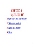 Bài giảng vật lý đại cương A2 (Vật liệu từ)