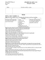 kiểm tra Văn 9 tuần 32 năm học 2011