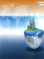 Các kỹ năng giải quyết vấn đề