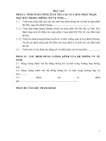 Tiểu luận môn thông tin vệ tinh tính toán công suất yêu cầu của máy phát trạm mặt đất trong thông tin vệ tinh