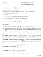25 ĐỀ THI THỬ TOÁN QUỐC GIA 2015 môn toán