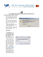 XỬ LÝ NHỮNG TÌNH HUỐNG THƯỜNG GẶP KHI SỬ DỤNG MÁY IN