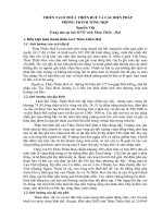 THIÊN TAI Ở THỪA THIÊN HUẾ VÀ CÁC BIỆN PHÁP PHÒNG TRÁNH TỔNG HỢP