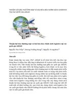 tạp chí kinh tế đối ngoại đề tài THUẬN LỢI HÓA THƯƠNG MẠI VÀ HÀI HÒA HÓA CHÍNH SÁCH LOGISTICS TẠI CÁC QUỐC GIA ASEAN