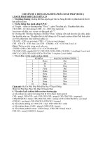 chuyên dề đồng đẳng đồng phân và danh pháp