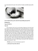 tạp chí kinh tế đối ngoại đề tài  VAI TRÒ BẢO HỘ CỦA QUY TẮC XUẤT XỨ TRONG THƯƠNG MẠI QUỐC TẾ