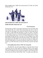 tạp chí kinh tế đối ngoại đề tài  KINH NGHIỆM PHÁT TRIỂN TẬP ĐOÀN KINH TẾ Ở MỘT SỐ NƯỚC TRONG KHU VỰC