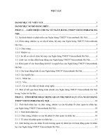 Báo cáo thực tập khoa quản trị nhân lực - đại học thương mại thực trạng công tác quản trị nhân lực tại ngân hàng Vietcombank chi nhánh Hà Nội