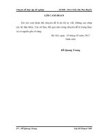 Chuyên đề thực tập tốt nghiệp  Xây dựng hệ thống kết cấu hạ tầng đồng bộ, với một số công trình hiện đại, tập trung vào hệ thống giao thông và hạ tầng đô thị lớn