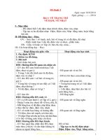 giáo án môn Mĩ thuật lớp 2