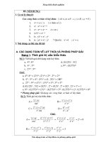 chuyên đề toán lũy thừa toán lớp 6