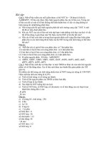 BÀI TẬP NGUYÊN PHÂN GIẢM PHÂN HAY