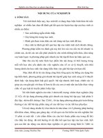 Nghiên cứu khoa học sư phạm ứng dụng Môn Sinh học