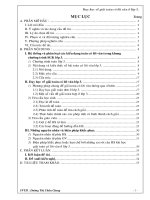 DẠY HỌC VỀ GIẢI TOÁN CÓ LỜI VĂN Ở LỚP 3