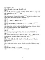 Bộ đề thi VIOLIMPIC toán 6 trên mạng từ V1 đến V!