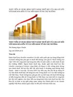 tạp chí kinh tế đối ngoại đề tài  THỰC TIỄN ÁP DỤNG HÌNH THỨC ĐÁNH THUẾ KÉP CỦA HOA KỲ ĐỐI VỚI HÀNG HÓA ĐẾN TỪ CÁC NỀN KINH TẾ PHI THỊ TRƯỜNG