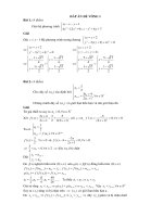 Đáp án đề thi vòng 1 môn toán quốc gia