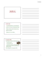 Bài giảng về ngộ độc ure trong thú y