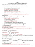 lý thuyết hóa học cấp tốc ôn thi đại học