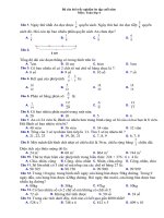 ÔN LUYỆN CUỐI NĂM - TOÁN 4