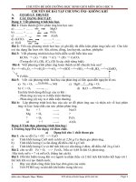 CHUYÊN ĐỀ BỒI DƯỠNG HỌC SINH GIỎI HÓA HỌC LỚP 8