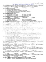 VẬT LÝ HẠT NHÂN TRONG CÁC ĐỀ THI ĐH CĐ