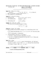 Đề thi tuyển sinh đại học cao đẳng toán khối B năm 2002