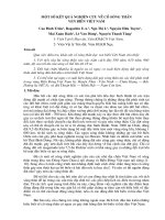 một số kết quả về nghiên cứu về cổ sóng thần ven biển việt nam