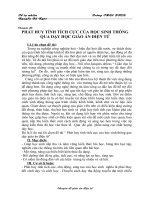 Chuyên đề GA điện tử