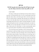 Phối kết hợp giữa nhà trường và gia đình để chăm sóc giáo dục dinh dưỡng và vệ sinh an toàn thực phẩm cho trẻ