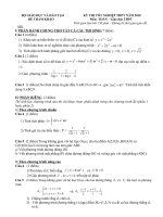 Ôn thi TN (có đáp án)