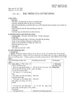 Giao an sinh 6 bai 1-41