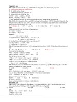 Kim loai kiềm, kiềm thổ, nhôm trong đè thi đại học 2007-2013