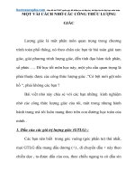 SKKN cách nhớ công thức lượng giác THPT A NGHĨA HƯNG