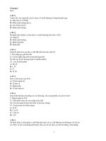 bài tập trắc nghiệm sinh học lớp 11 theo từng chương cơ bản