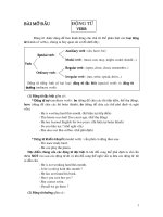 TỔNG HỢP NGỮ PHÁP E FROM GRADE 9 - 12