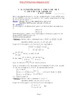 Giá trị lớn nhất, giá trị nhỏ nhất biên soạn Đỗ Bá Chu