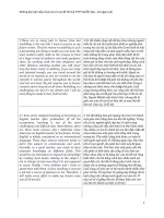 Bài luận mẫu kèm dịch ôn thi Quốc Gia