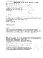 Quan hệ song song hình học lớp 11 (có lời giải)