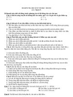 De thi thu HK II Vat  Ly 9- 2010-2011(co dap an)