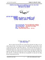 đồ án tốt nghiệp tính toán và thiết kế cầu treo dây văng