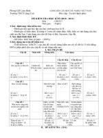 đề thi GDCD 7 kỳ II theo đổi mới ra đề kiểm tra