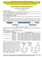 chuyên đề di truyền học phân tử