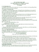 ÔN TẬP PHẦN ĐỌC HIỂU CÁC BIỆN PHÁP TU TỪ TRONG VĂN BẢN + CÁC THAO TÁC LẬP LUẬN