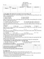 DE THI HKII VAT LI 9 CO DAP AN