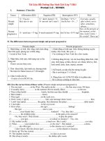 tài liệu bồi dưỡng học sinh giỏi môn tiếng anh học kỳ 2 lớp 7