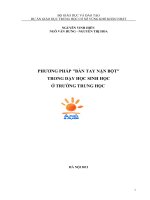 Phương pháp Bàn tay nặn bột trong dạy học Sinh học